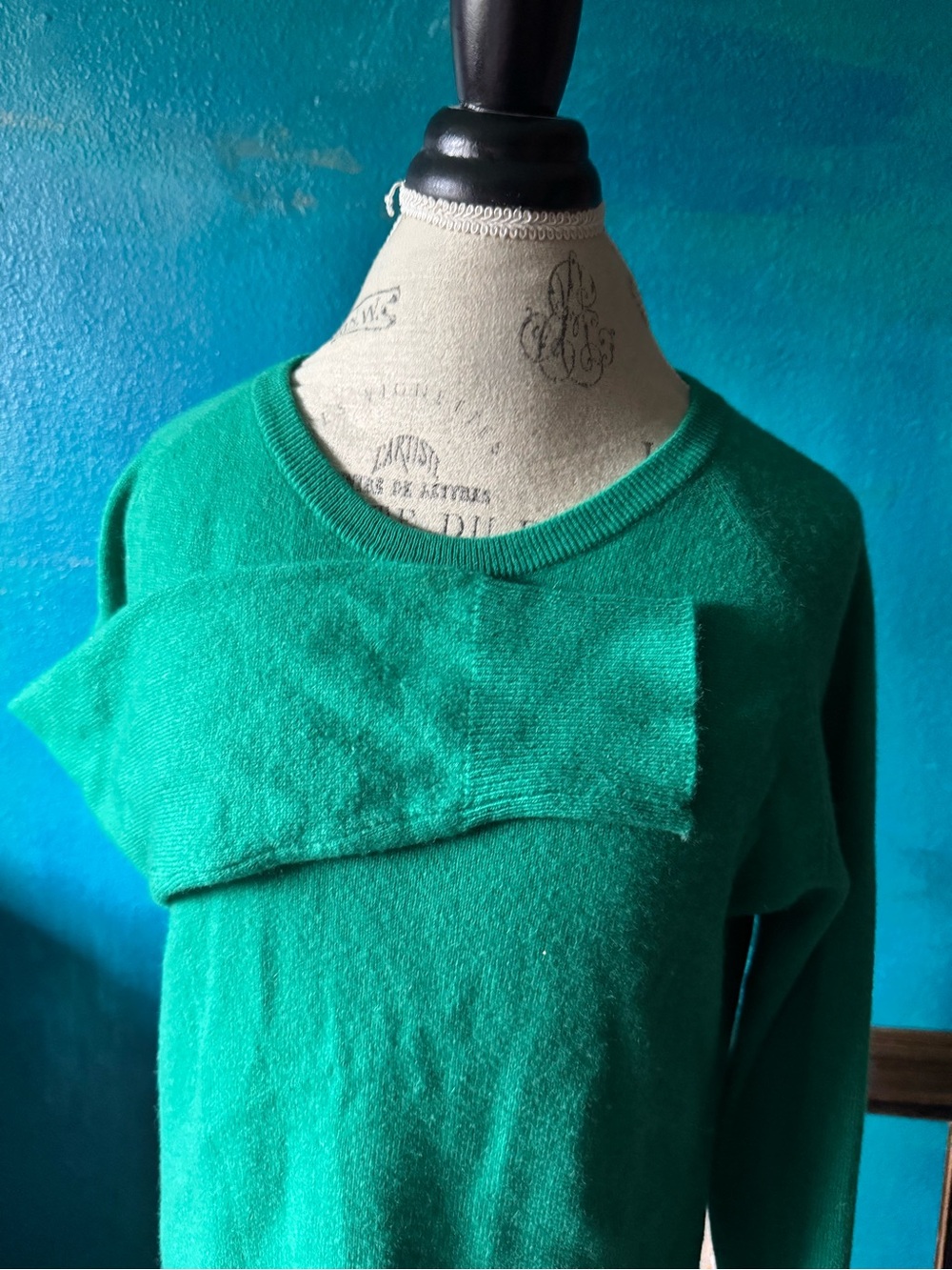 Halogen Emerald Green Crewneck Sweater